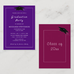 Design Your Own Graduation Invitation Template
