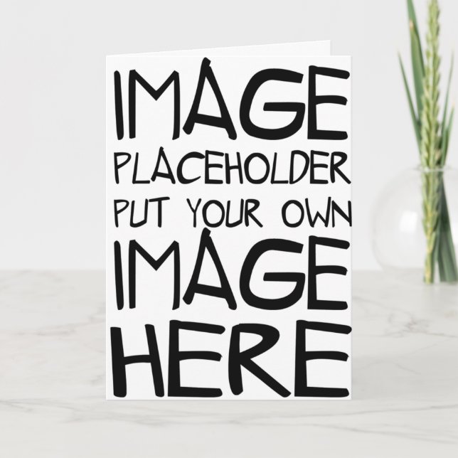 Design Your Own Greeting Card (Front)