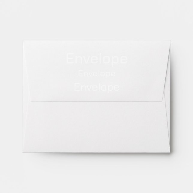 Design Your Own Greetings: A7 Envelopes (Back (Top Flap))