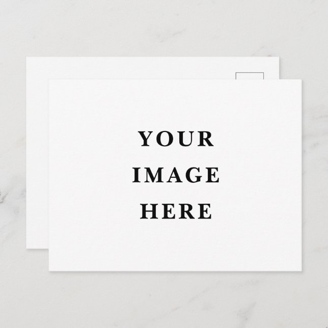 Design Your Own Holiday Postcard (Front/Back)