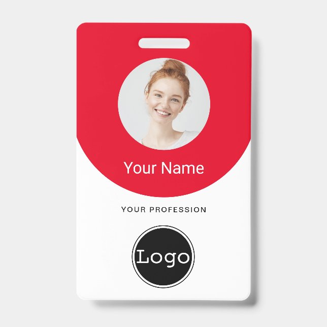 design your own ID badge (Front)
