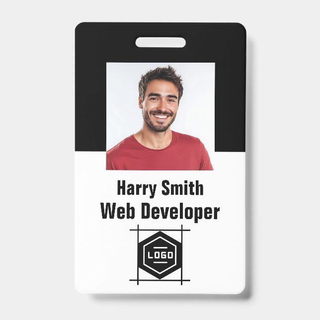 Design Your Own ID Card,customized office id card Badge (Front)