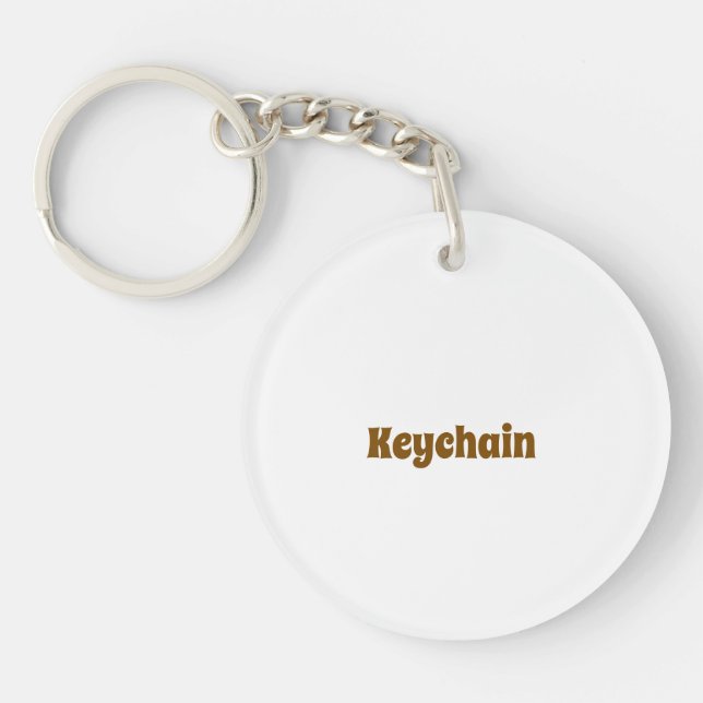 Design Your Own Key Ring (Front)