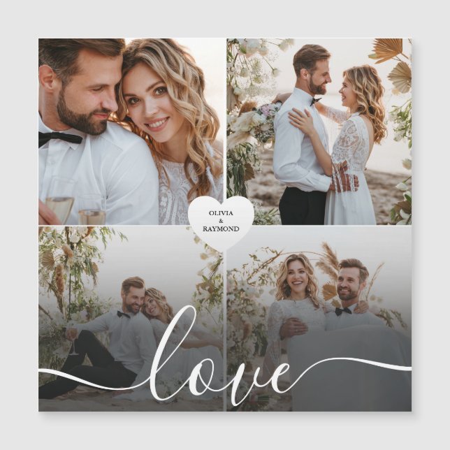 Design Your Own Love Collage Photography (Front)