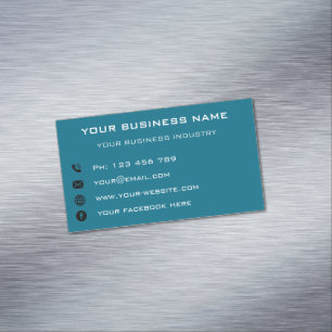 Design Your Own Magnetic Business Card Template