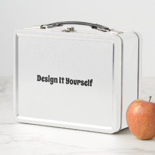 Design Your Own Metal Lunch Box