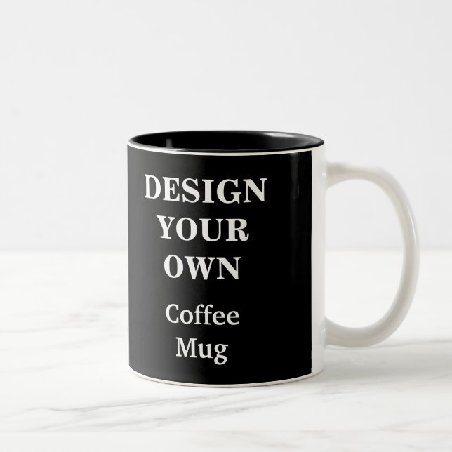 Design Your Own Mug - Black (Right)