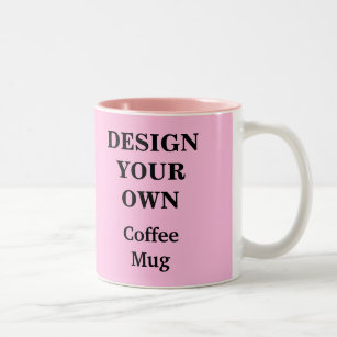 Design Your Own Mug - Light Pink