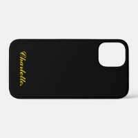 Design Your Own Name on This Black