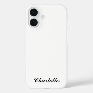 Design Your Own Name on This iPhone 16 Case
