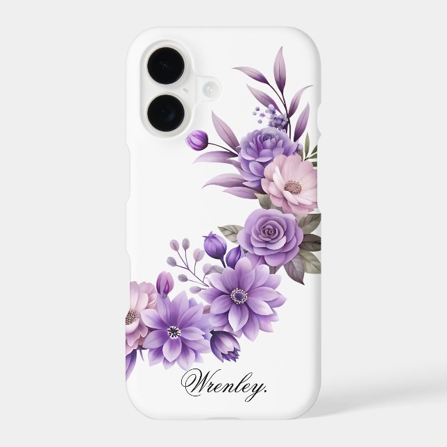 Design Your Own Name on This Floral (Back)