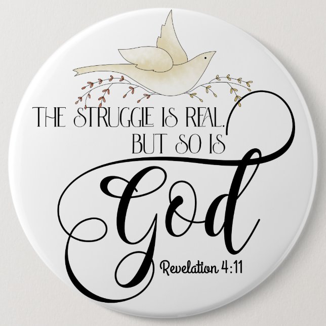 Design your own or Keep 6 Cm Round Badge (Front)