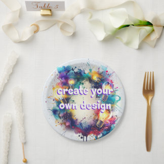Design your own paper boards paper plate