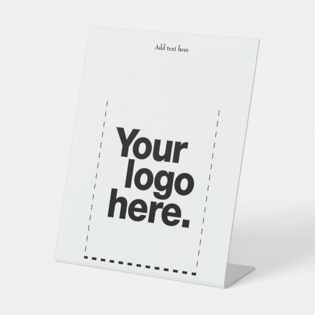 Design your own  pedestal sign (Front)