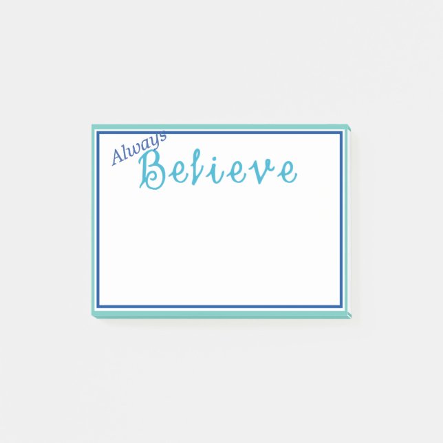 Design Your Own Personalised Custom Printed 3m Post-it Notes (Front)