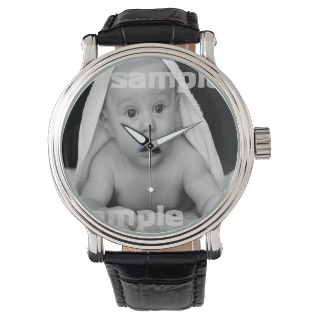 Design Your Own Personalised Watch (Front)
