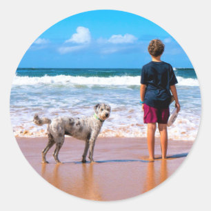 Design Your Own Pet Photo Stickers Personalized