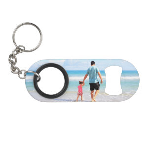 Design Your Own Photo Bottle Opener Keychain Gift