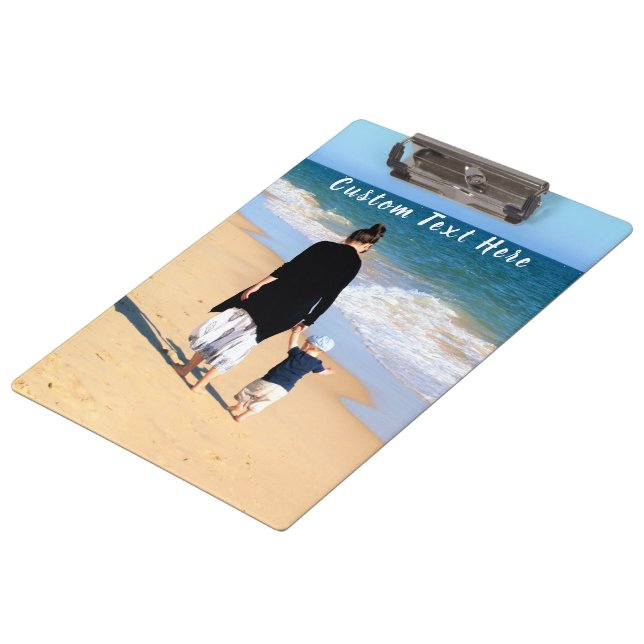 Design Your Own Photo Clipboard with Custom Text (Angled)