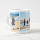 Design Your Own Photo Collage Mug Gift with Text