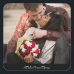 Design Your Own Photo Square Sticker<br><div class="desc">Customise your photography. You can make this custom product for special occasions like weddings,  birthdays,  Christmas,  Holidays,  Memorials,  Graduation,  Anniversaries and more. It can also be given as a gift to your best friend,  close friend,  family,  and relatives.</div>