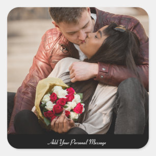 Design Your Own Photo Square Sticker