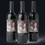 Design Your Own Photo Wine Label<br><div class="desc">Customise your photography. You can make this custom product for special occasions like weddings,  birthdays,  Christmas,  Holidays,  Memorials,  Graduation,  Anniversaries and more. It can also be given as a gift to your best friend,  close friend,  family,  and relatives.</div>