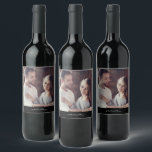 Design Your Own Photo Wine Label<br><div class="desc">Customise your photography. You can make this custom product for special occasions like weddings,  birthdays,  Christmas,  Holidays,  Memorials,  Graduation,  Anniversaries and more. It can also be given as a gift to your best friend,  close friend,  family,  and relatives.</div>