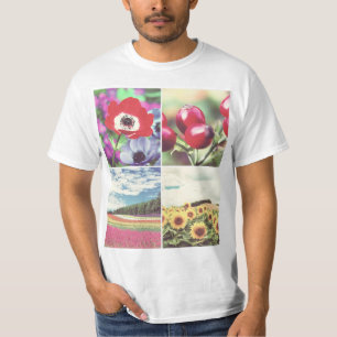 Design your own photo x4 T-Shirt
