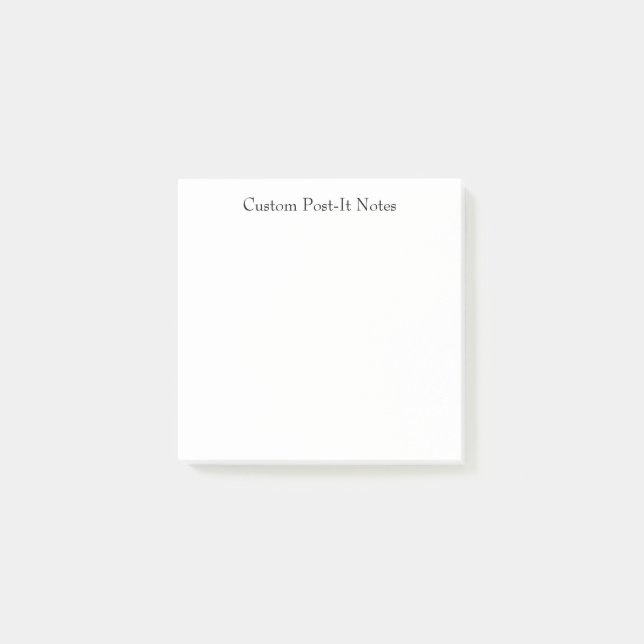 Design Your Own  Post-it Notes (Front)