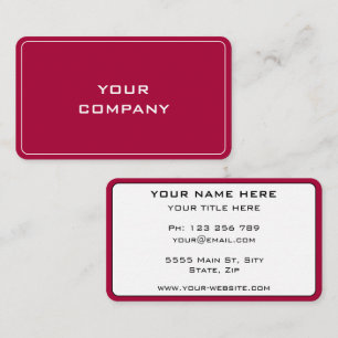 Design Your Own Promotional Business Card Template
