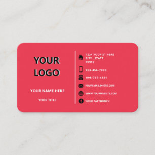 Design Your Own Promotional Business Card Template