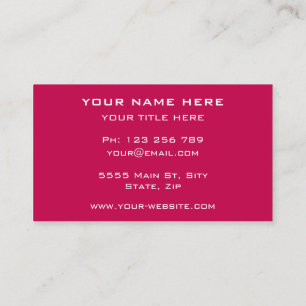 Design Your Own Promotional Business Card Template