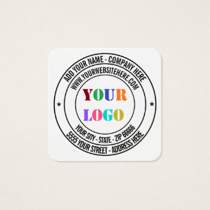 Design Your Own Promotional Business Cards Example