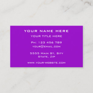 Design Your Own Promotional Business Cards Example