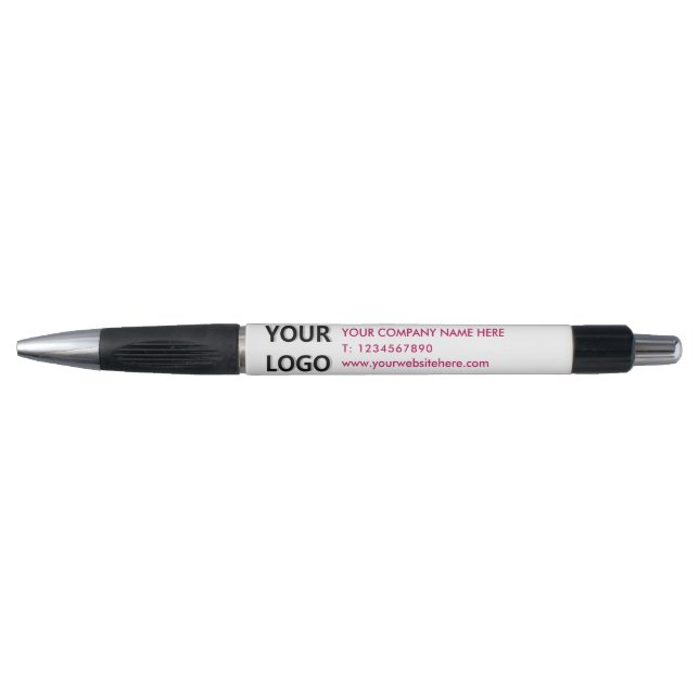 Design Your Own Promotional Business Pen Template (Front)