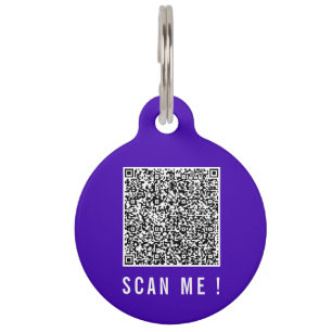 Design Your Own QR Code Pet ID Tag Template