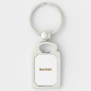 Design Your Own Rectangle Key Ring