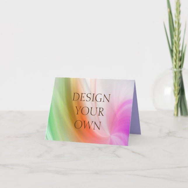 Design Your Own Save The Date Announcement (Front)