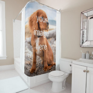 DESIGN YOUR OWN SHOWER CURTAIN