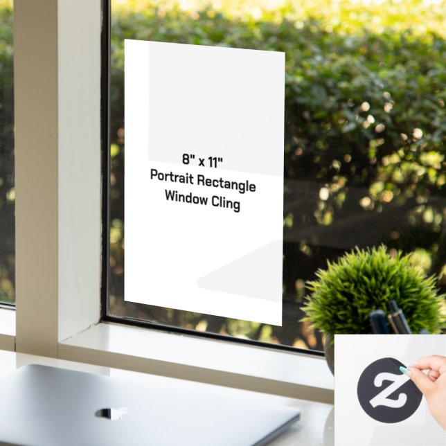 Design Your Own Simple 8" x 11" Portrait Rectangle (Office)