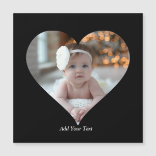 Design Your Own Single Heart Shaped Photo