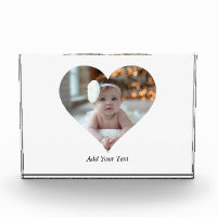 Design Your Own Single Heart Shaped Photo