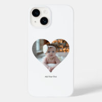 Design Your Own Single Heart Shaped Photo