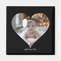 Design Your Own Single Heart Shaped Photo