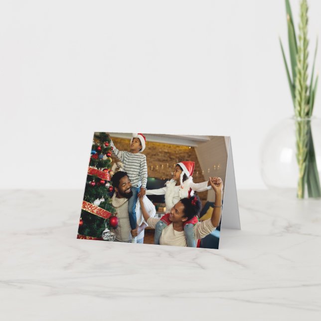 Design Your Own Single Photo Card (Front)