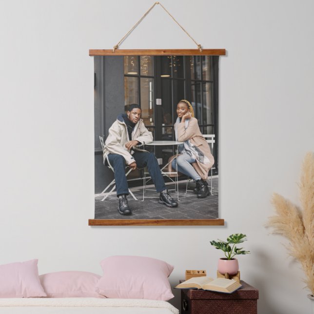 Design Your Own Single Photo Hanging Tapestry (Bedroom)