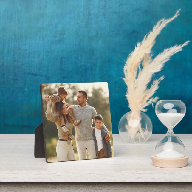 Design Your Own Single Photo Plaque (Insitu)