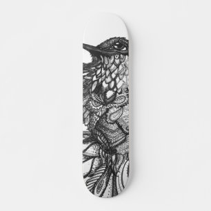 Design Your Own Skateboard, Colouring Art Skateboard