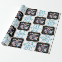 Design Your Own SnowFlake Leopard Family Photo